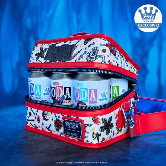 SEALED ONLY 5K PIECES Stranger Things Funko Soda 6-Pack w/ Loungefly Cooler TV - Picture 1 of 6